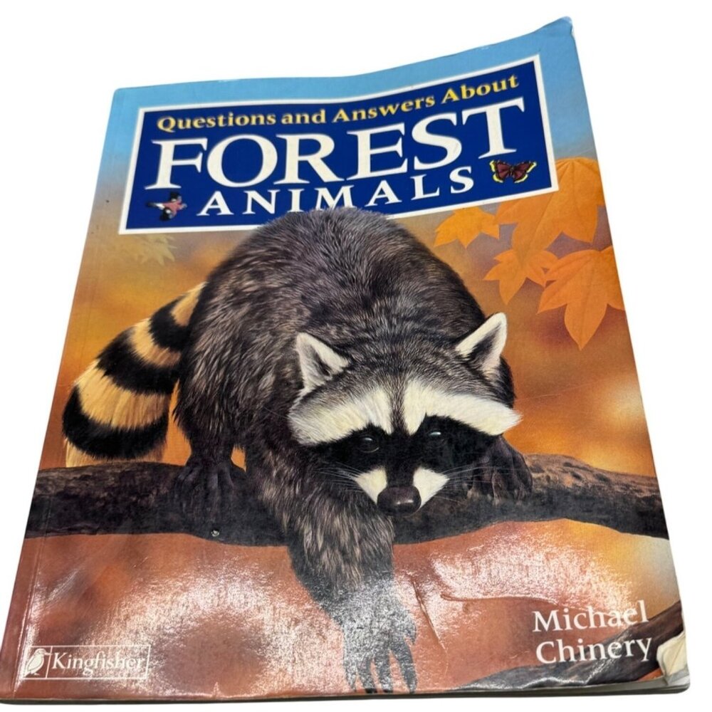 questions answers about forest animals paperback book by Michael Chinery READ